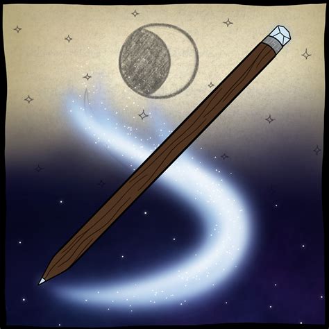 Magic wand pencil